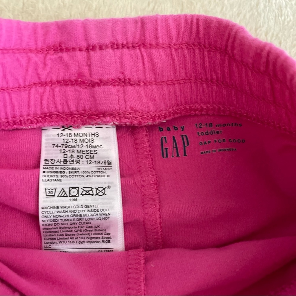 GAP Baby Skort - Size 12-18 Months - Picture 4 of 6